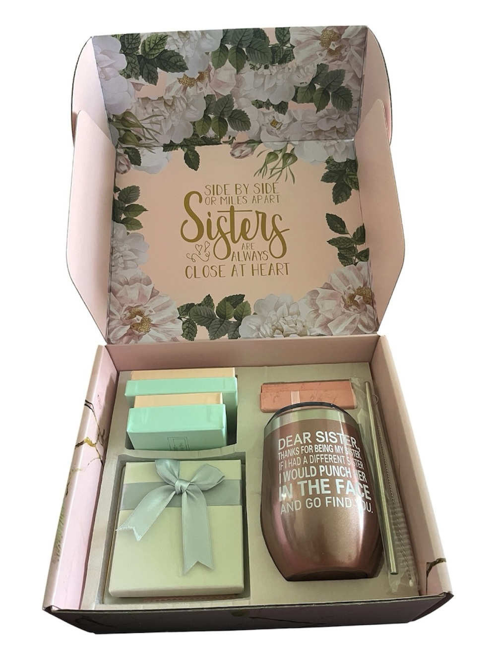 Sisters Gift Jewelry Set - Pink
